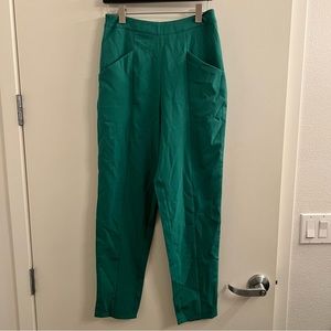 Net PLT Emerald Green Slacks